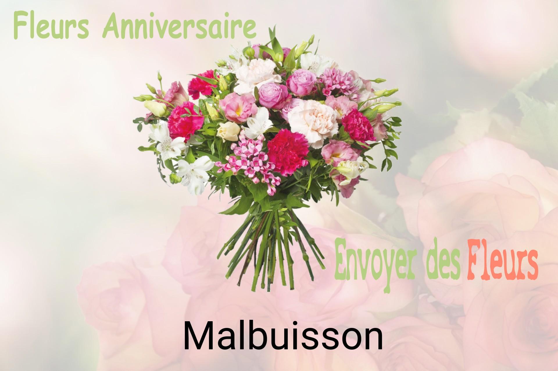 Bouquet de fleurs d’anniversaire livré à Malbuisson